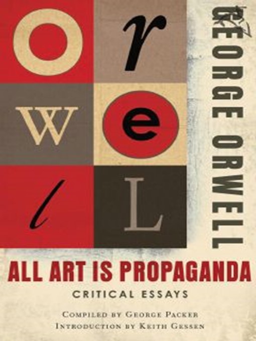 Cover image for All Art Is Propaganda